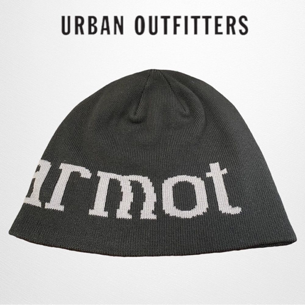 MARMOT Urban Outfitters UO Black Summit Hat Beanie NEW